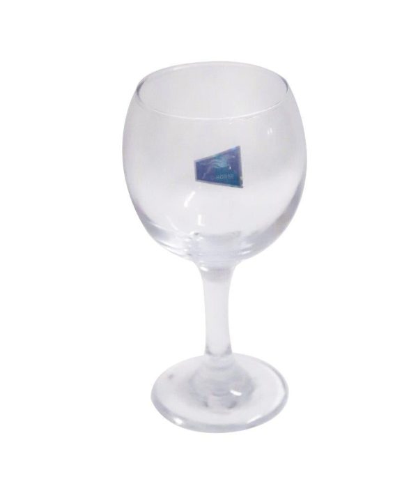 Premium Lead Free Glass Footed Goblet Tumblers Set of 6 Pcs 6.5*13 cm Discount Looking For