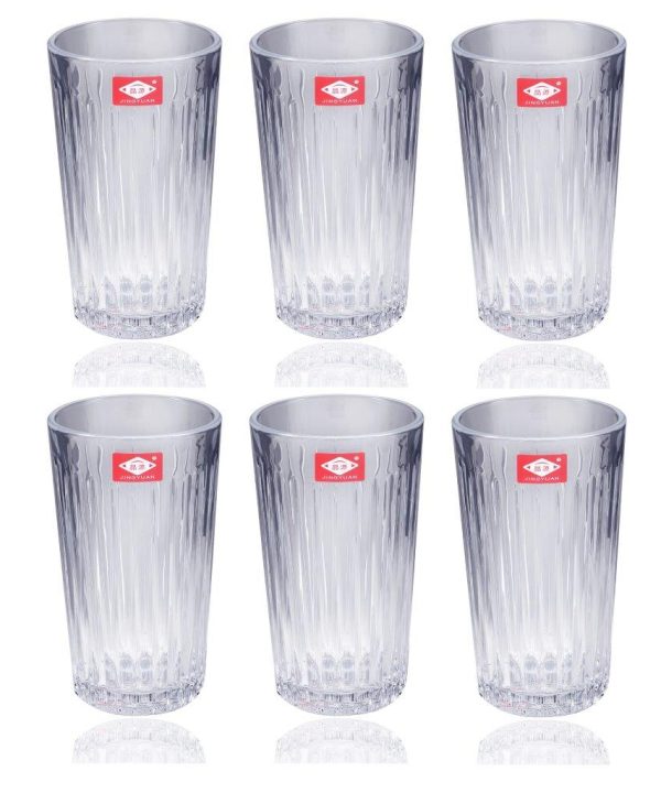 Premium Lead Free Glass Tumblers Set of 6 Pcs 300 ml Buy Cheap Websites