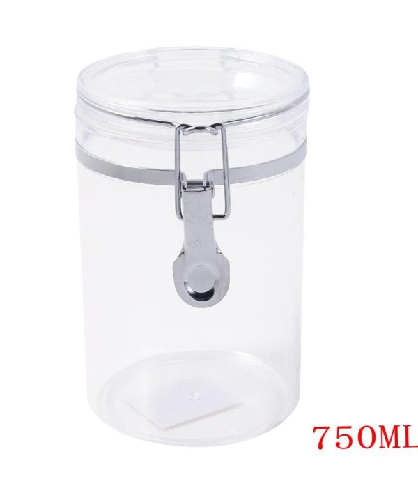 Premium Quality Clip Top Airtight Acrylic Canister 10*14.5 Discount Big Sale