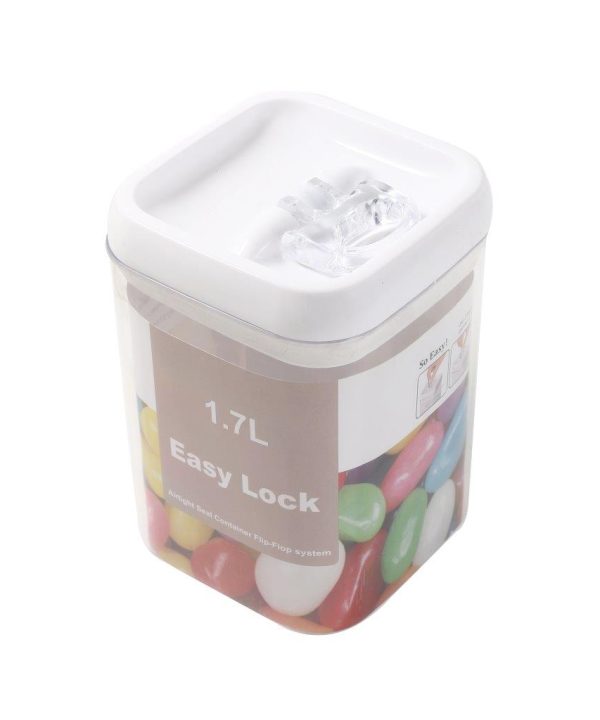 Premium Quality Airtight Acrylic Canister 1.7L 12.5*12.5*18 Pay With Visa