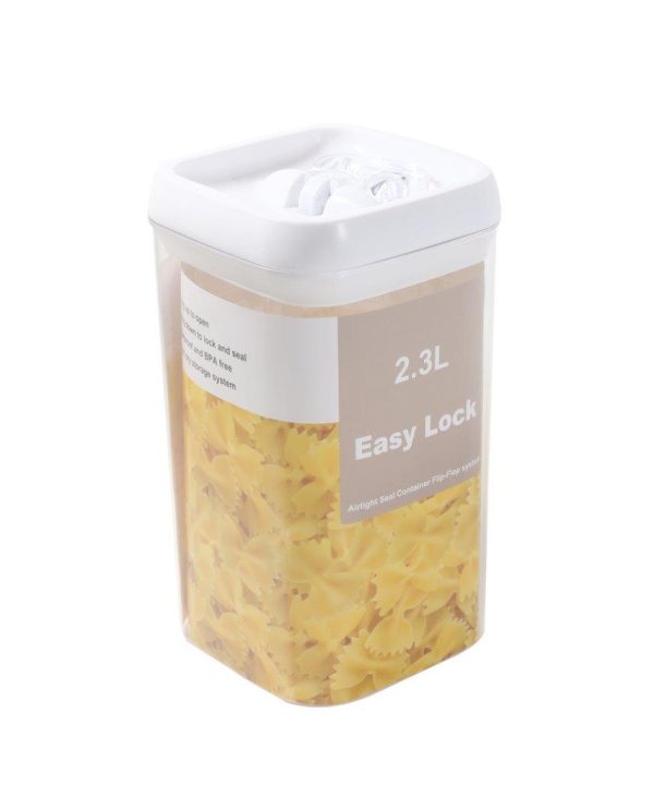 Premium Quality Airtight Acrylic Canister 2.3L 12.5*12.5*23 Cheap Cheap Online