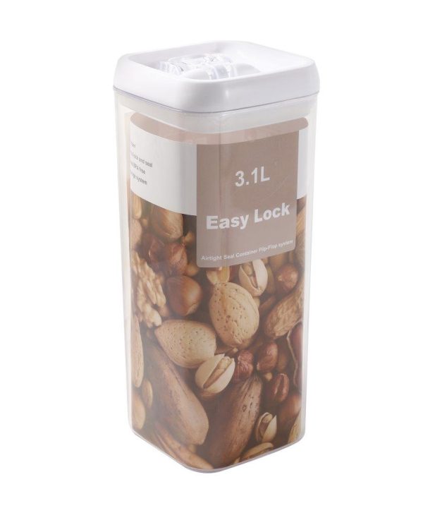 Premium Quality Airtight Acrylic Canister 3.1L 12.5*12.5*30.5 Cheap Footlocker