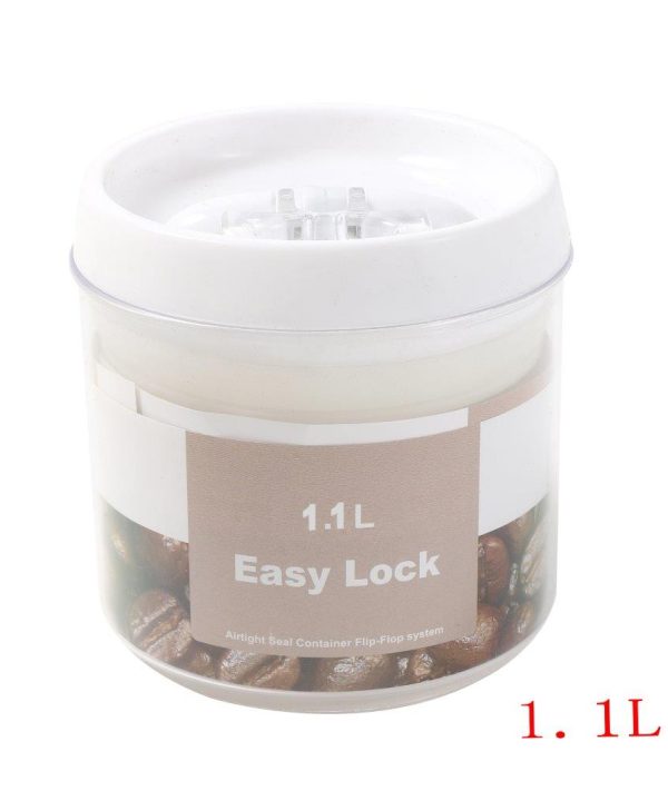 Premium Quality Airtight Acrylic Canister 1.1L 10.5*10.5*20.5 Footlocker Pictures Cheap Online