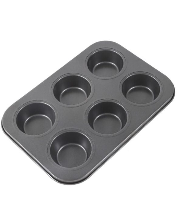 Non Stick 6 Slot Cup Cake Muffins Baking Mould/Tray Comfortable Cheap Online