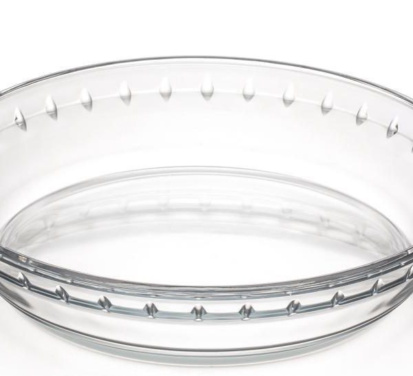 Oval Heat Resistant Borosilicate Glass Baking Dish 8 Cheap Sale Geniue Stockist