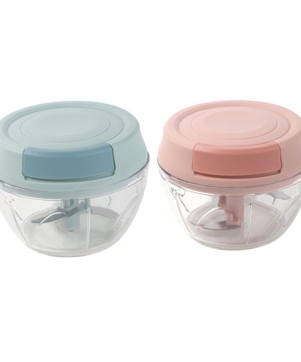 Plastic Garlic Press Vegetable Mincer Chopper 9.5*11 cm Pictures For Sale
