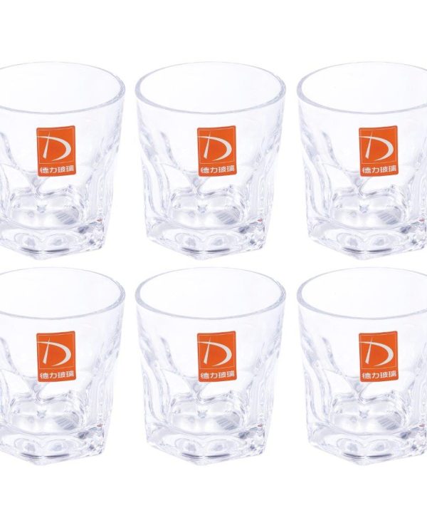 Premium Lead Free Glass Tumblers Set of 6 Pcs 165 ml Buy Cheap Low Shipping Fee