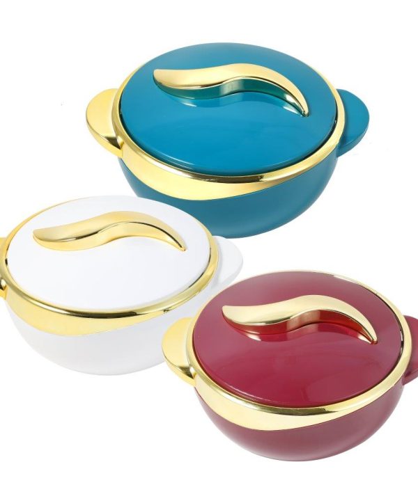 Plastic Vacuum Insulated Hot Pot Food Warmer Set of 4 Pcs 16/20/24/28 cm Wiki Cheap Online