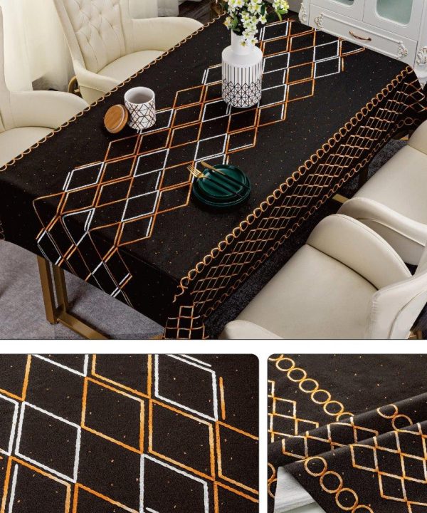 Premium Abstract Design PVC Table Cloth Table Cover Protector 1.37*20 m Geniue Stockist For Sale
