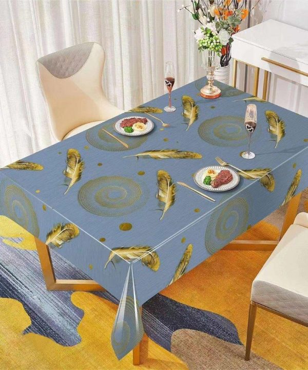 Premium Abstract Design PVC Table Cloth Table Cover Protector 1.37*20 m Big Sale