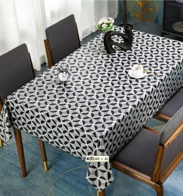 Premium Abstract Design PVC Table Cloth Table Cover Protector 1.37*20 m 2025 Sale Online