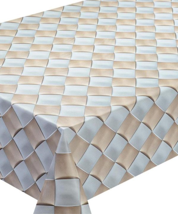 Premium Abstract Design PVC Table Cloth Table Cover Protector 1.37*20 m Clearance Official