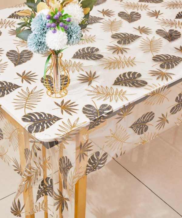 Premium Abstract Design PVC Table Cloth Table Cover Protector 1.37*20 m New Arrival Cheap Online