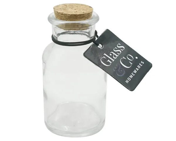 150ml 12.7cm Courtney Cork Lid Glass Jar Best Place Sale Online