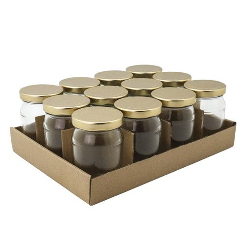 150ml Gold Lid Verona Glass Jar Reliable