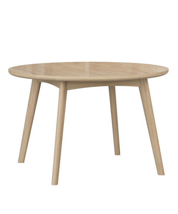 State Round Dining Table 120cm - Oak In China For Sale