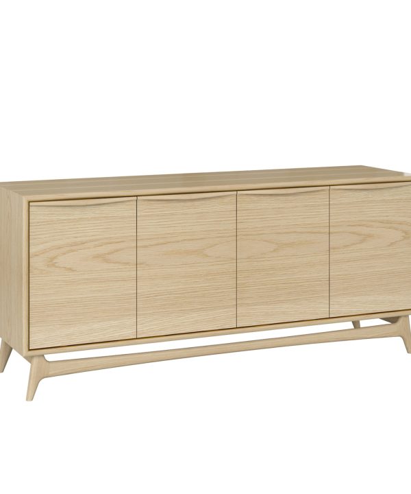 State 4 Door Sideboard - Oak Buy Cheap 2025
