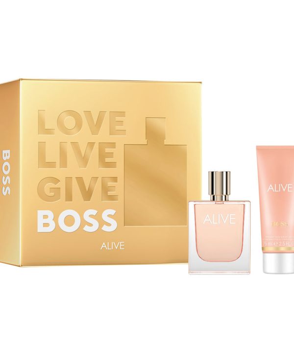 Alive zestaw woda perfumowana spray 50ml balsam do ciała 75ml Cheap Sale 2025 Unisex