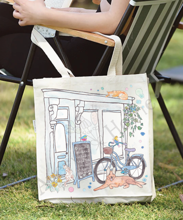 Shop Local Storefront Customizable Organic Cotton Tote Bag For Sale Wholesale Pice