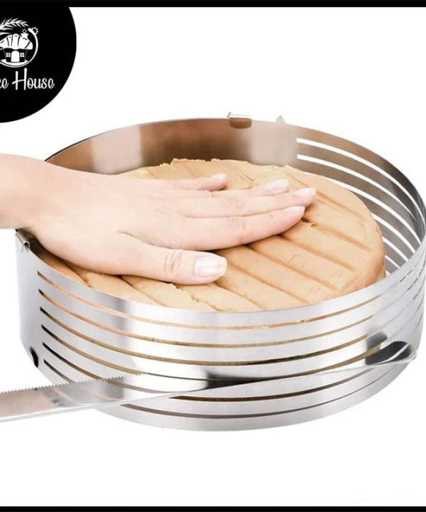 Adjustable (24-30cm) Cake Leveler Layer Slicer Ring Steel Cheap Sale Excellent