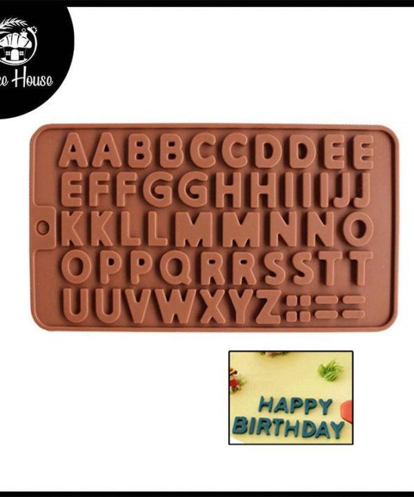 Alphabets Silicone Chocolate & Candy Mold Low Pice Fee Shipping Cheap Online