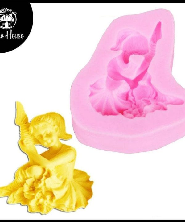 Angel Ballet Girl Silicone Fondant & Chocolate Mold 2025 Online