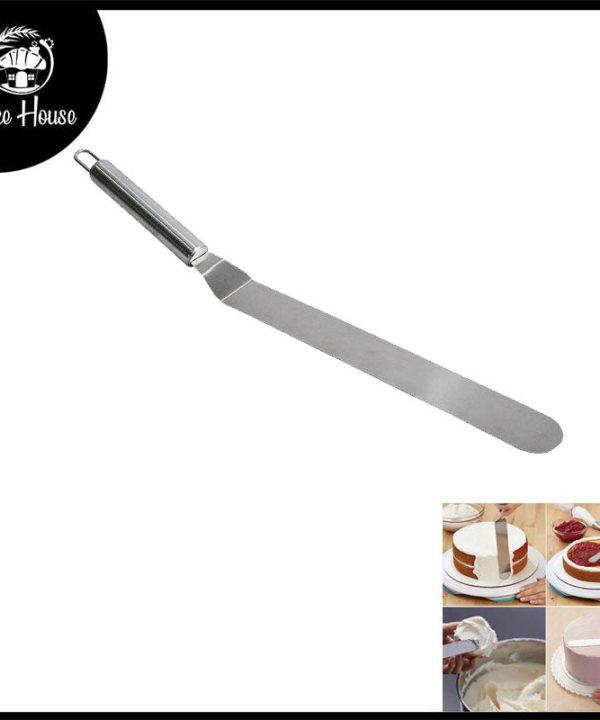 Angled Spatula Knife Full Stainless Steel Large Best Pices
