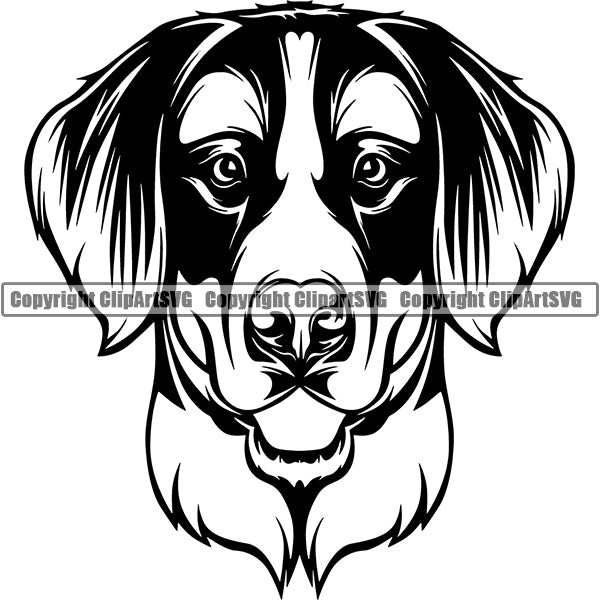 Bernese Mountain Dog Breed Head Face ClipArt SVG Cheap Footlocker