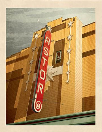 Astor Theatre, St. Kilda Art Print Excellent Online