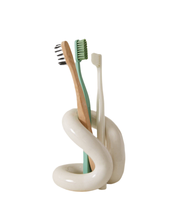 Ood Toothbrush Holder, Glossy White 2025 Unisex For Sale