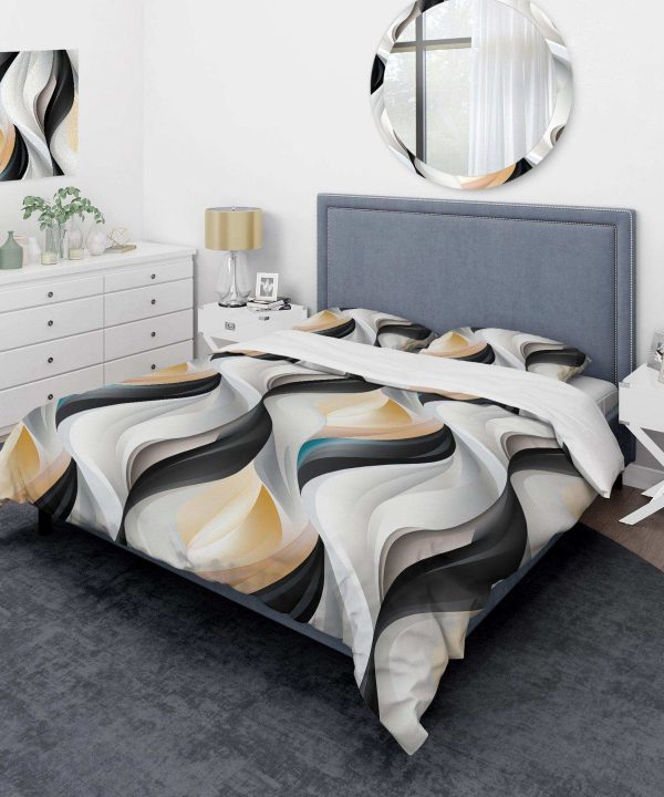 Monochrome Reflections - Duvet Cover Set Best Place To Buy