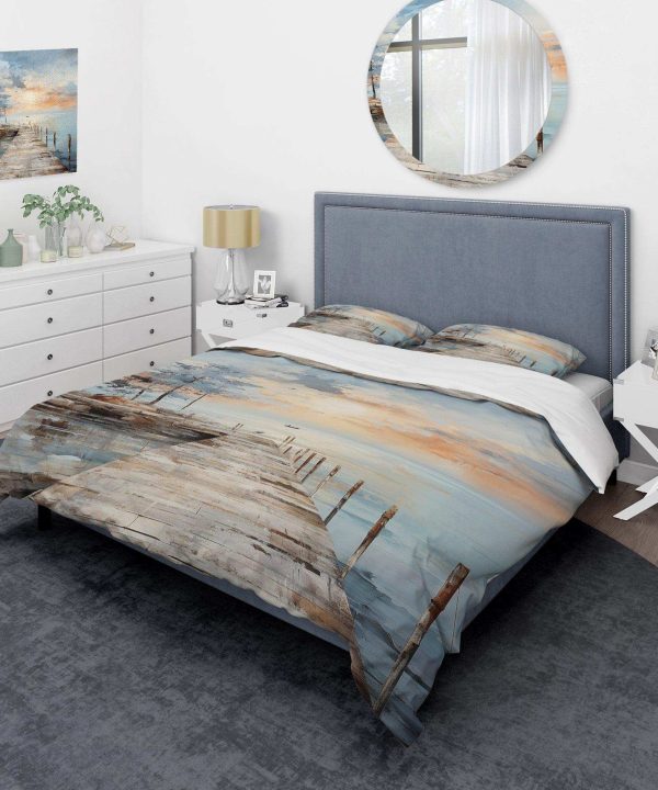 Pier And Dock Seaside III - Duvet Cover Set Footlocker Cheap Online