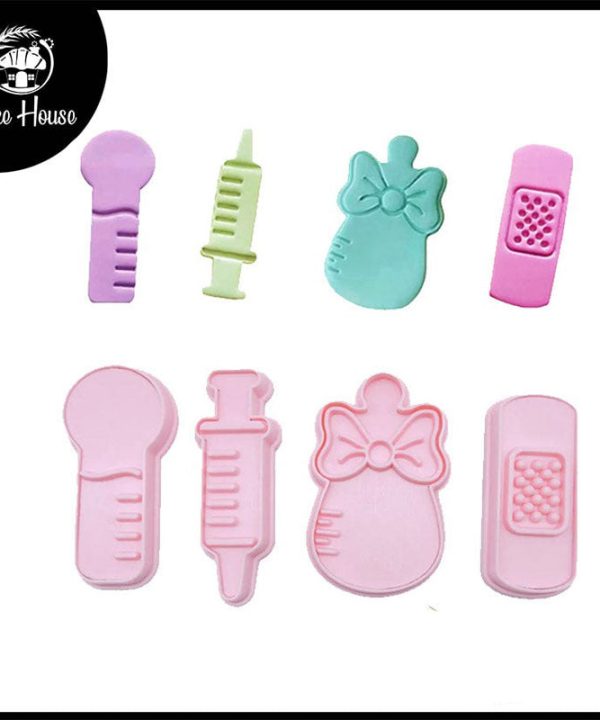 Baby Medical Instrument Theme Fondant & Cookie Cutter 4Pcs Set Wholesale Pice Cheap Online