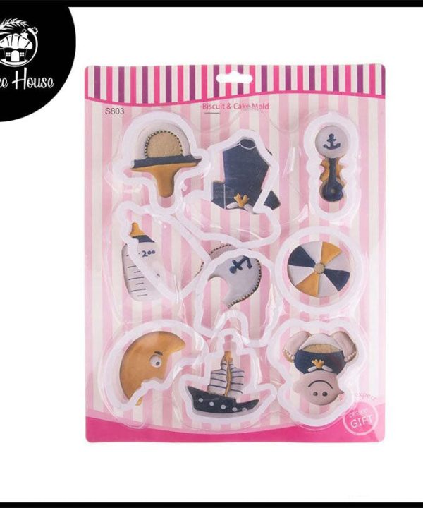 Baby Shower Fondant & Cookie Cutters 9Pcs Set Cheap Sale How Much