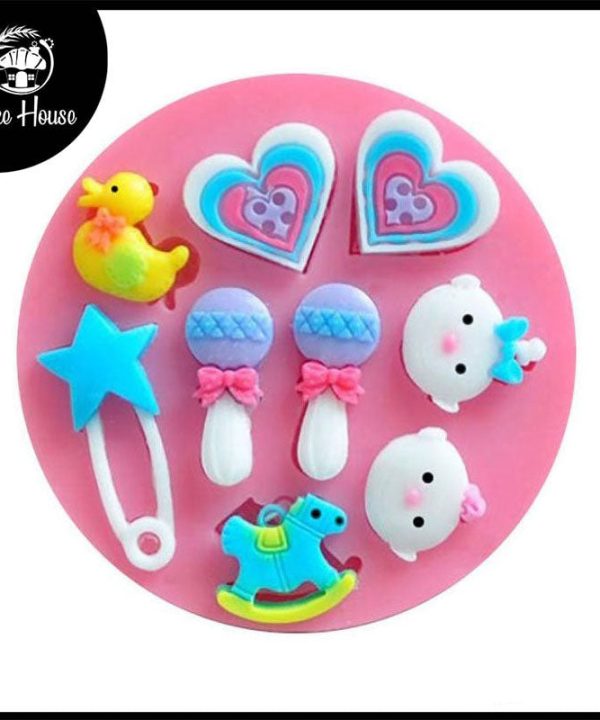 Baby Shower Silicone Fondant & Chocolate Mold Wiki Cheap Pice
