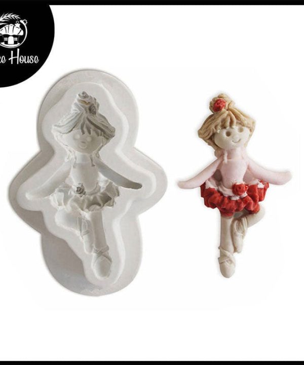 Ballerina Cartoon Character Silicone Fondant Mold Outlet Ebay