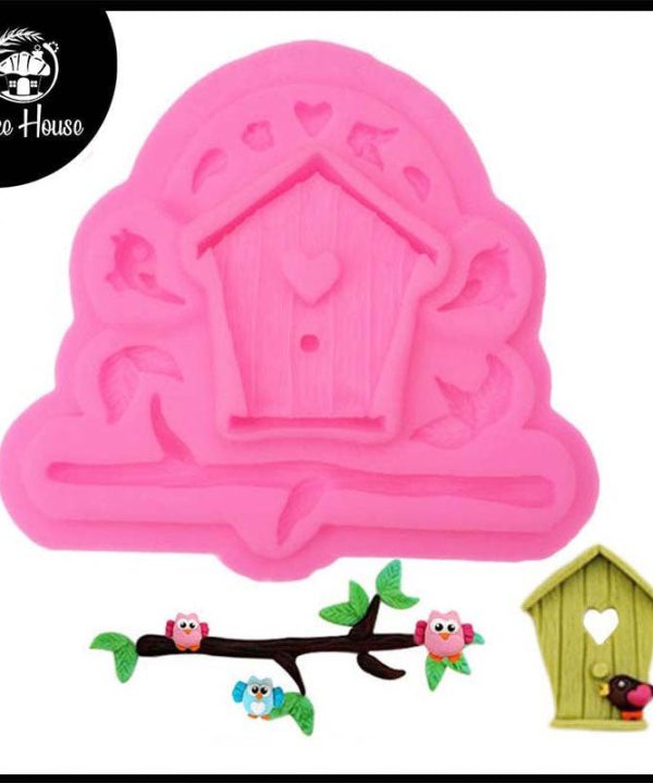 Bird House Silicone Fondant Mold 2025 Sale Online