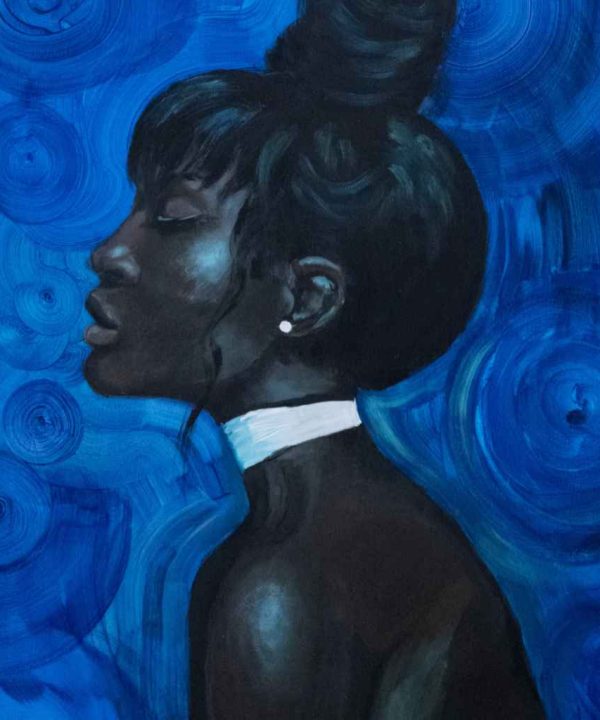 Blue Orchid Female Portrait Clearance Ebay
