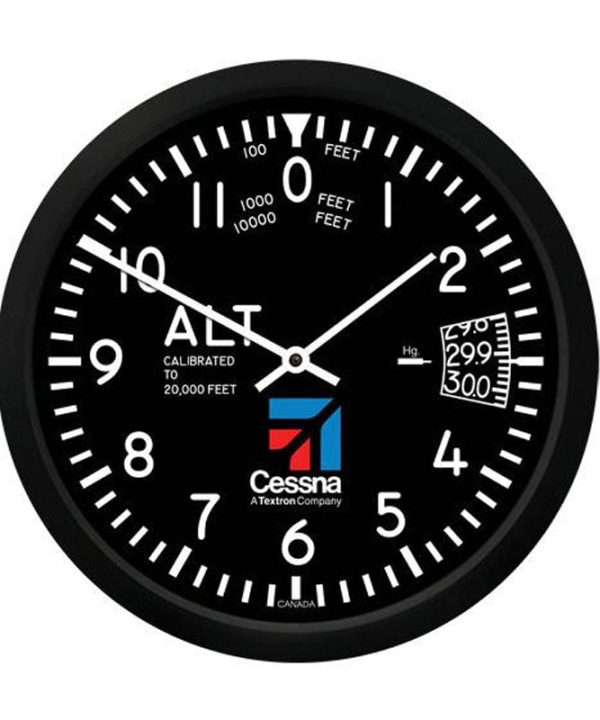 Trintec - Cessna 10'' Altimeter Round Clock | CES-9060-10 Cheap Cost
