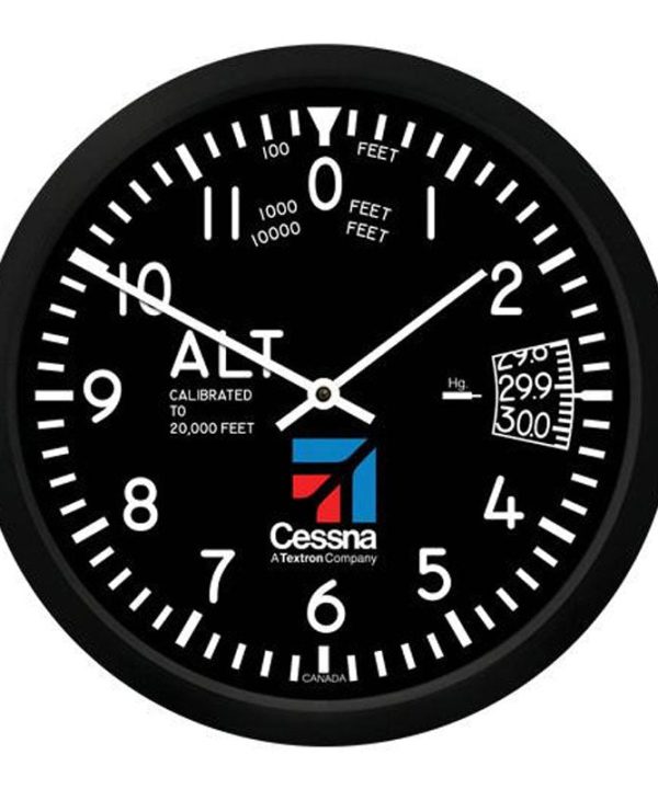 Trintec - Cessna 14'' Altimeter Round Clock | CES-9060-14 Cheap Pick A Best