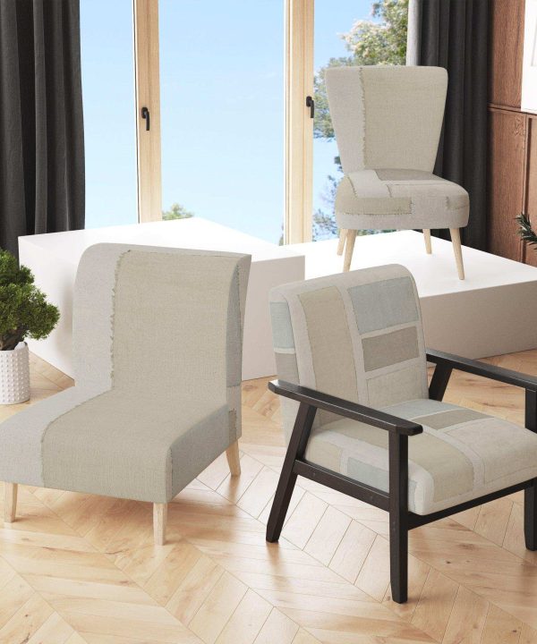Painted Weaving III FB Modern Accent Chair Sale Online Online