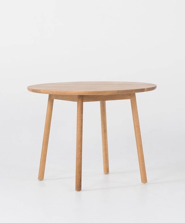 Radial Round Dining Table 100cm - Natural Oak Free Shipping Discounts