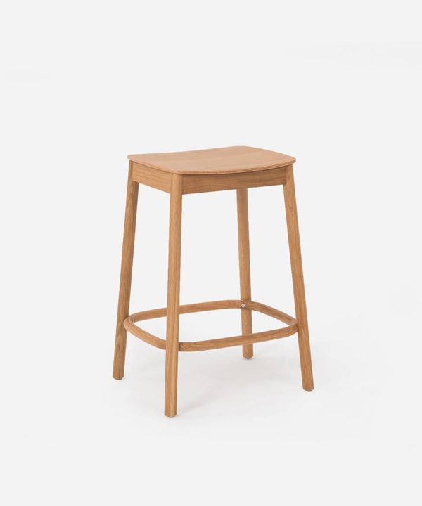 Radial Stool 65cm - Oak 2025 Unisex For Sale