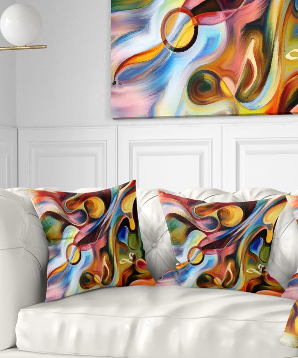 Music beyond the Frames - Music Throw Pillow Outlet Sale Online