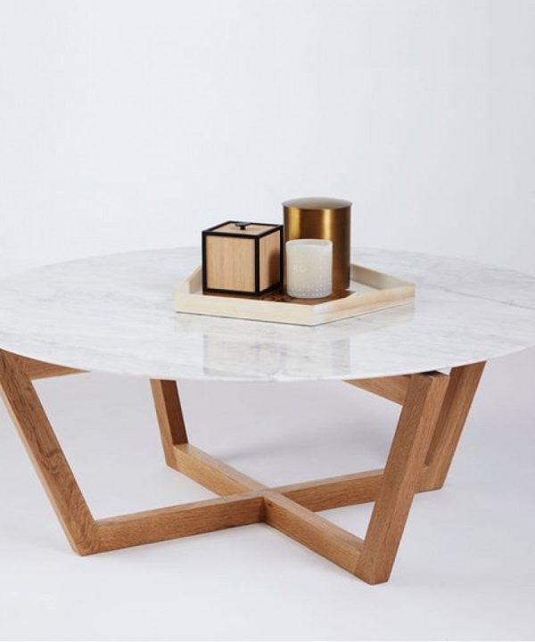 Carrara White Marble Coffee Table Round Polished and Eased Edge MSCW40DWL Discount Codes Really Cheap