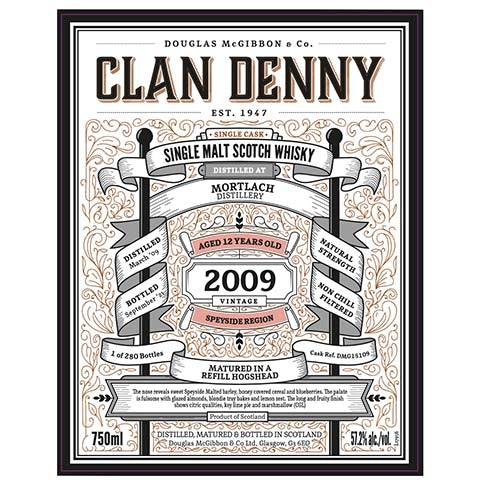 Clan Denny Mortlach Single Malt Scotch Whisky Buy Cheap With Paypal