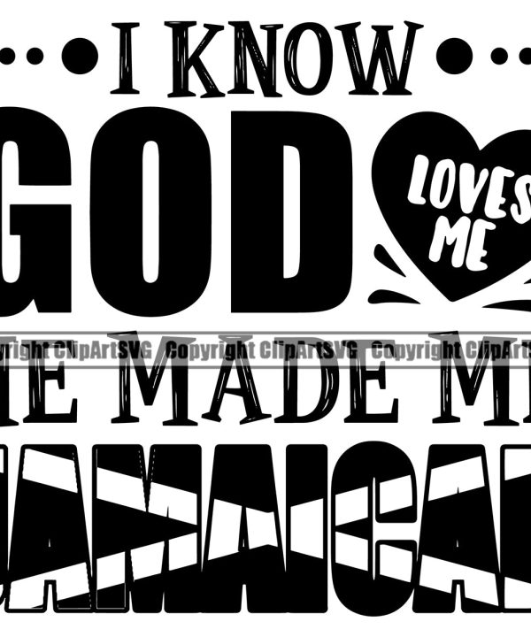 Country Map Nation National I Know God Loves Me He Mabe Me Jamaican Black Color Design Element Emblem Badge Symbol Icon Global Official Sign Jamaica Jamaican Rasta Reggae Rastafari Clipart SVG Clearance Free Shipping