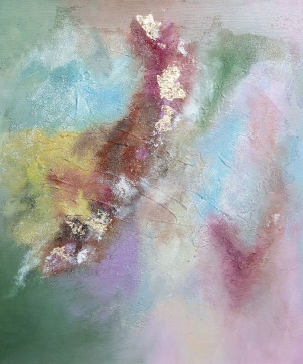 Colorful Structure Abstract Painting Clearance Genuine