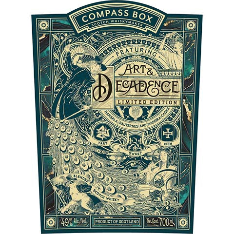 Compass Box Art & Decadence Blended Scotch Whisky Sale 100% Authentic