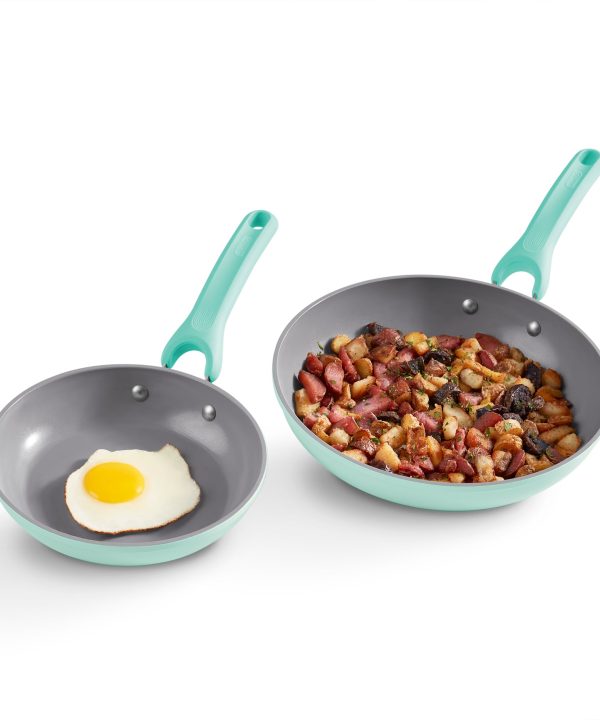 Dream Green Recycled Aluminum 8"/10" Fry Pan Set Buy Cheap Get Authentic